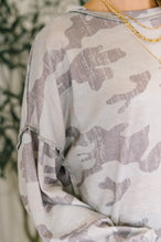 Load image into Gallery viewer, Urban Camo Drop Shoulder Top
