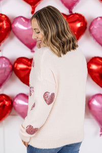 Sparkle Hearts Sweater