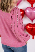 Load image into Gallery viewer, Sparkle Stripes Sweater
