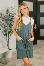 Load image into Gallery viewer, Venture Forth Spaghetti Strap Romper
