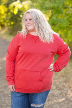 Load image into Gallery viewer, Vintage Wash Pocket Pullover - Red
