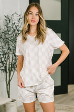 Load image into Gallery viewer, Waiting There for You Checkered Top and Bottom Set
