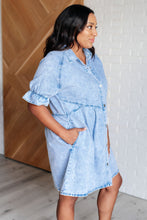 Load image into Gallery viewer, Westward Movement Denim Shirtdress
