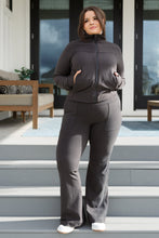 Load image into Gallery viewer, Where Are You Zip Up Jacket in Black
