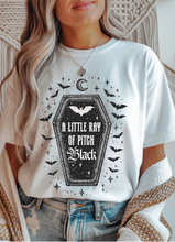 Load image into Gallery viewer, Ray of Pitch Black Graphic Tee (multiple color options)
