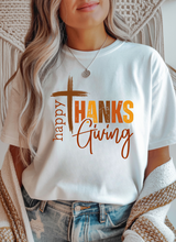 Load image into Gallery viewer, Thanksgiving Graphic Tee (multiple color options)
