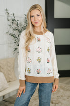 Load image into Gallery viewer, Wild Mannered Floral Block Sweater
