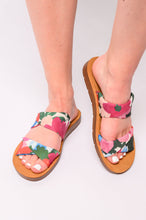 Load image into Gallery viewer, With a Twist Sandal in Flowers by Corkys
