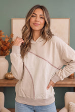 Load image into Gallery viewer, In Stitches Hoodie in Sand
