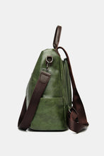 Load image into Gallery viewer, PU Leather Backpack Bag (multiple color options)
