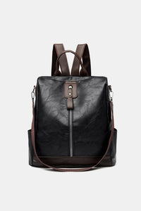 PU Leather Backpack Bag (multiple color options)