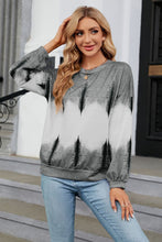 Load image into Gallery viewer, Gradient Round Neck Long Sleeve Sweatshirt (multiple color options)
