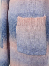 Load image into Gallery viewer, Pocketed Open Front Gradient Cardigan (multiple color options)
