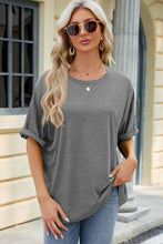 Load image into Gallery viewer, Round Neck Half Sleeve T-Shirt (multiple color options)
