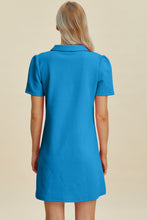 Load image into Gallery viewer, Texture Short Sleeve Dress (multiple color options)
