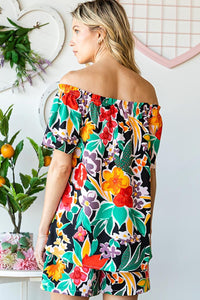 Floral Off-Shoulder Top