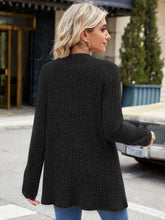 Load image into Gallery viewer, Open Front Long Sleeve Cardigan (multiple color options)
