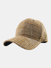 Load image into Gallery viewer, Plaid Adjustable Cotton Baseball Cap (multiple color options)
