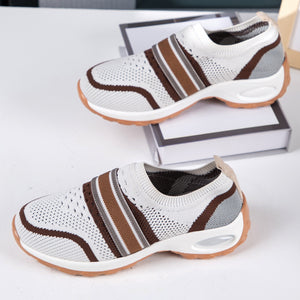 Breathable Round Toe Sneakers  (multiple color options)