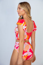 Load image into Gallery viewer, Floral Two Piece Swim Set
