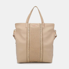Load image into Gallery viewer, Nicole Lee USA Studded Large Tote Bag (multiple color options)
