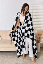 Load image into Gallery viewer, Checkered Decorative Throw Blanket (multiple color options)
