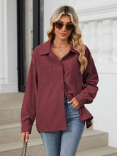 Load image into Gallery viewer, Button Up Long Sleeve Shirt with Breast Pockets (multiple color options)
