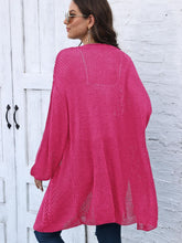 Load image into Gallery viewer, Cable-Knit Open Front Long Sleeve Cardigan (multiple color options)
