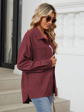 Load image into Gallery viewer, Button Up Long Sleeve Shirt with Breast Pockets (multiple color options)
