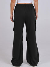 Load image into Gallery viewer, Elastic Waist Wide Leg Pants with Pockets (multiple color options)
