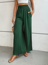 Load image into Gallery viewer, Perfee Wide Leg Pants with Pockets (multiple color options)
