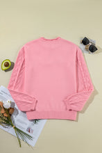 Load image into Gallery viewer, Daisy Notched Long Sleeve Sweater (multiple color options)
