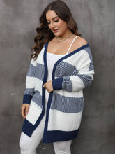 Load image into Gallery viewer, Open Front Long Sleeve Cardigan
