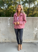 Load image into Gallery viewer, Cider Season Sherpa Shacket (multiple color options)
