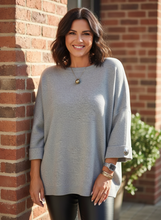 Load image into Gallery viewer, Sunday Luxe Drop Shoulder Knit Top  (multiple color options)
