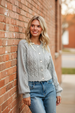 Load image into Gallery viewer, Winter Belle Button Down Sweater
