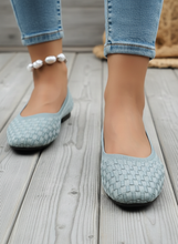 Load image into Gallery viewer, Chic &amp; Easy Woven Flats (multiple color options)
