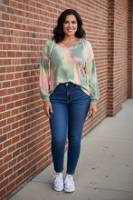 Load image into Gallery viewer, Ethereal Mist Terry Hoodie Top
