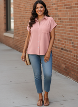Load image into Gallery viewer, Patio Polished Cuffed Shirt (2 color options)
