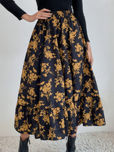 Load image into Gallery viewer, Printed Elastic Waist Midi Skirt (multiple color/print options)
