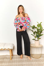 Load image into Gallery viewer, Feeling Fun Floral Off-Shoulder Flounce Sleeve Layered Blouse
