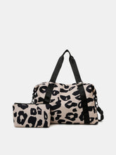 Load image into Gallery viewer, Oxford Cloth Leopard 2-Piece Bag Set (multiple color options)
