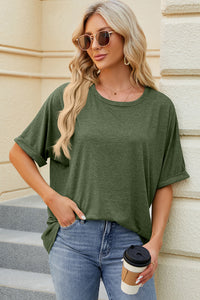 Round Neck Half Sleeve T-Shirt (multiple color options)