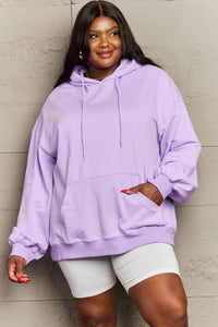 Drawstring Long Sleeve Hoodie (multiple color options)