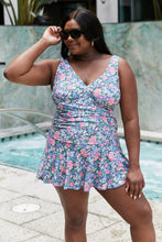 Load image into Gallery viewer, Clear Waters Swim Dress in Rose Sky

