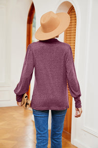 Johnny Collar Long Sleeve Top (multiple color options)