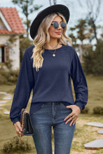 Load image into Gallery viewer, Round Neck Raglan Sleeve Top (multiple color options)
