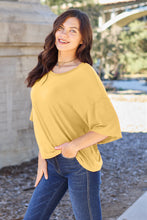 Load image into Gallery viewer, Bamboo Round Neck Drop Shoulder T-Shirt (multiple color options)
