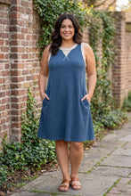 Load image into Gallery viewer, Tidal Ease Shift Dress
