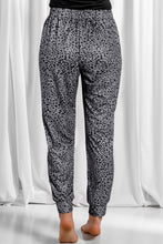 Load image into Gallery viewer, Leopard Drawstring Pocketed Pants (multiple color options)
